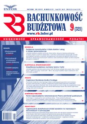 : Rachunkowość Budżetowa - e-wydanie – 9/2013
