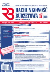 : Rachunkowość Budżetowa - e-wydanie – 17/2013