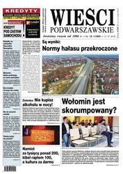 : Wieści Podwarszawskie - e-wydanie – 15/2018