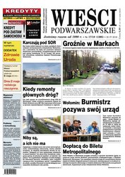 : Wieści Podwarszawskie - e-wydanie – 17/2018