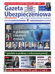 : Gazeta Ubezpieczeniowa - e-wydanie – 10/2020