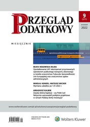 : Przegląd Podatkowy - e-wydanie – 9/2022