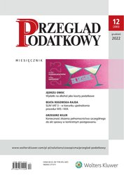 : Przegląd Podatkowy - e-wydanie – 12/2022