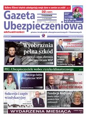 : Gazeta Ubezpieczeniowa - e-wydanie – 32/2023