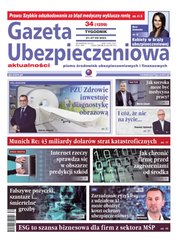 : Gazeta Ubezpieczeniowa - e-wydanie – 34/2023