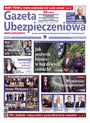 : Gazeta Ubezpieczeniowa - e-wydanie – 39/2023