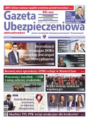 : Gazeta Ubezpieczeniowa - e-wydanie – 43/2023