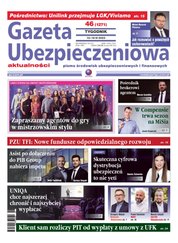 : Gazeta Ubezpieczeniowa - e-wydanie – 46/2023