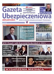 : Gazeta Ubezpieczeniowa - e-wydanie – 1/2024