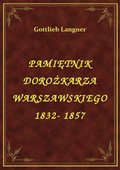 ebooki: Pamiętnik Dorożkarza Warszawskiego 1832- 1857 - ebook