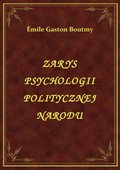 ebooki: Zarys psychologii politycznej narodu angielskiego w XIX w. - ebook