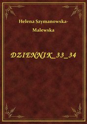 : Dziennik 33 34 - ebook