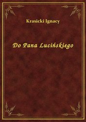: Do Pana Lucińskiego - ebook