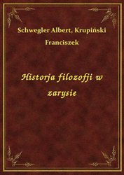 : Historja filozofji w zarysie - ebook