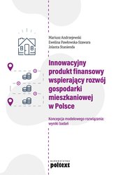 : Innowacyjny produkt finansowy wspierający rozwój gospodarki mieszkaniowej w Polsce - ebook