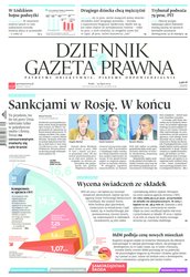 : Dziennik Gazeta Prawna - e-wydanie – 146/2014