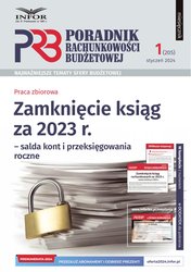 : Poradnik Rachunkowości Budżetowej - e-wydanie – 1/2024