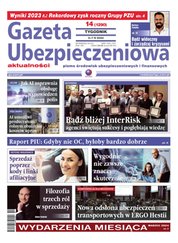 : Gazeta Ubezpieczeniowa - e-wydanie – 14/2024