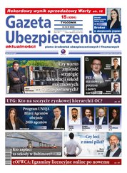 : Gazeta Ubezpieczeniowa - e-wydanie – 15/2024